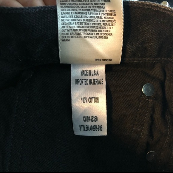 Agolde 90's Fit in Audio Black Size 27 - Picture 7 of 7